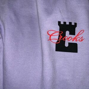 Crooks & Castles Purple Sweatpants